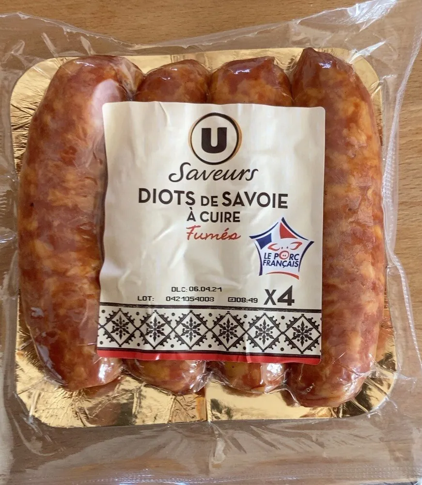 Diots de Savoie fumés - 4x90g