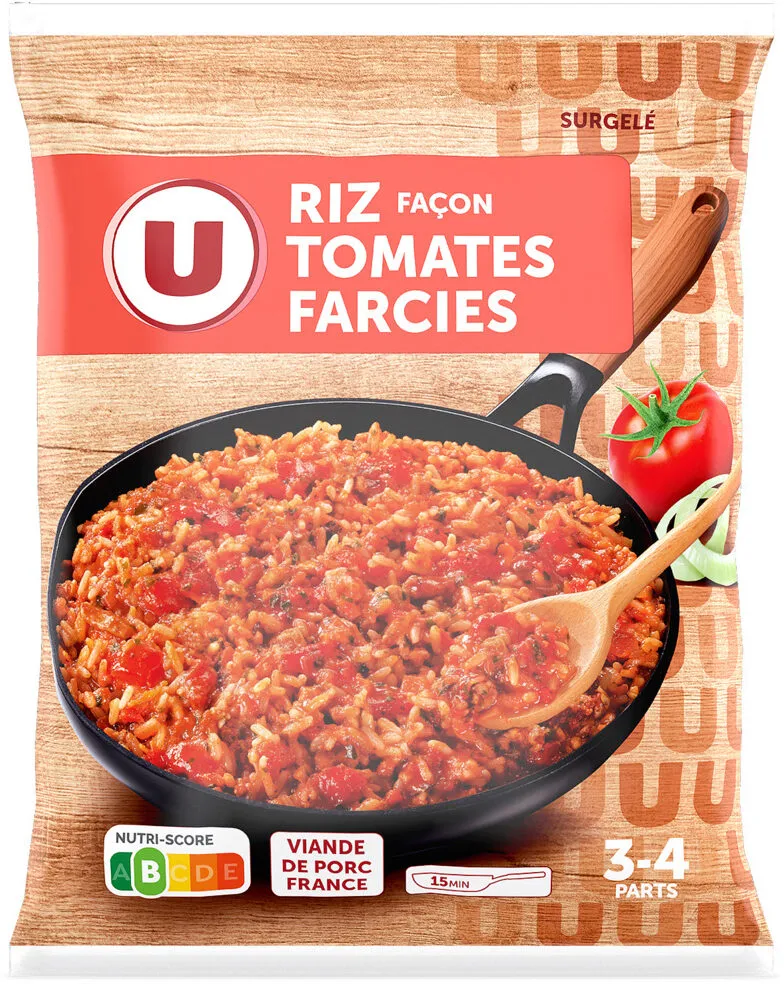 Plat cuisiné Riz façon tomates farçies 1kg
