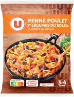 Plat cuisiné Penne au poulet et aux légumes du soleil 1kg