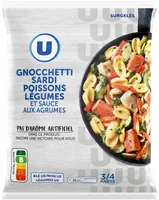 Gnocchetti poissons sauce agrumes