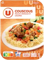 Plat cuisiné individuel Couscous poulet merguez 300g