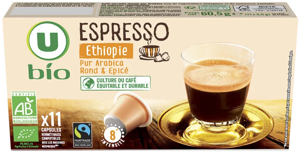 Espresso Capsules Ethiopie x11