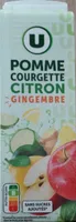 Boisson pomme/courgette/citron/gingembre brique 1L