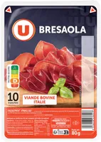 Bresaola - x10 tranches, 80g