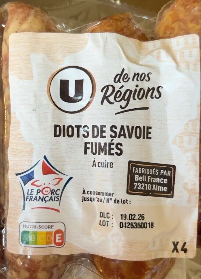 Diots de savoie fumés