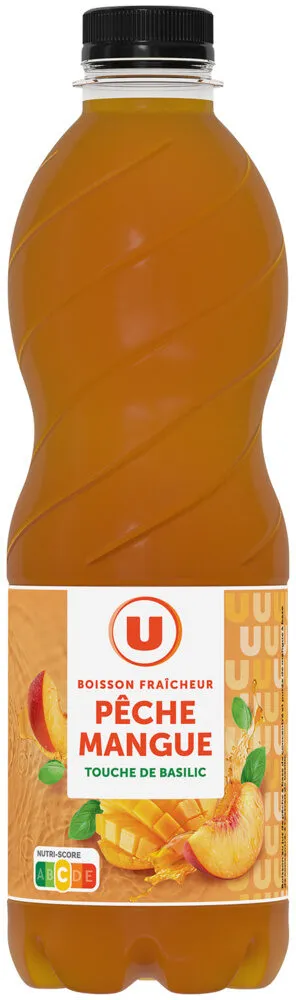 Boisson fraîcheur pêche mangue