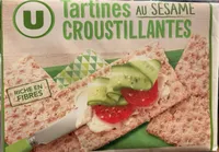Tartines croustillantes sésame 250g