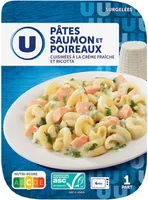 Plat cuisiné individuel Pâtes saumon poireaux sauce ricotta 300g