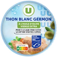 Thon blanc entier huile d'olive, 150g