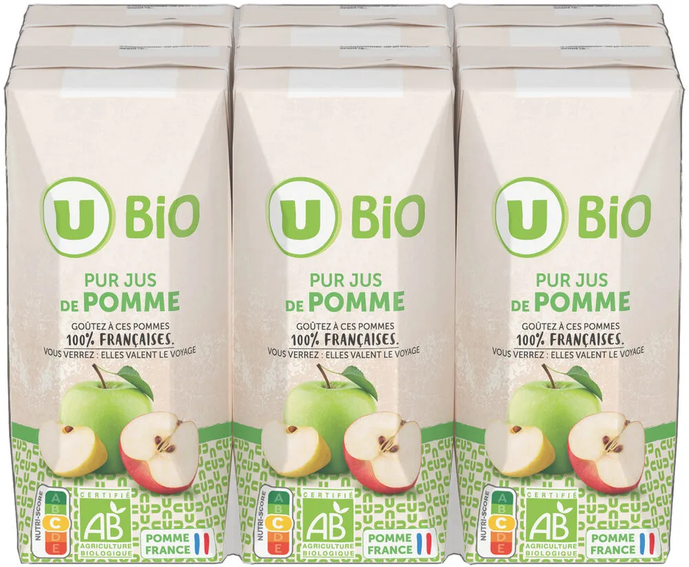 Pur jus de pomme brique 6x20cl