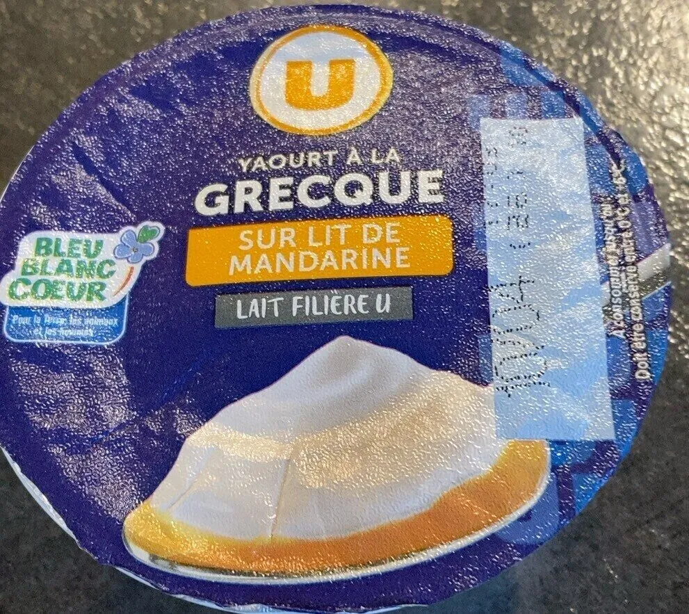 Yaourt A La Grecque Sur Lit De Mandarine