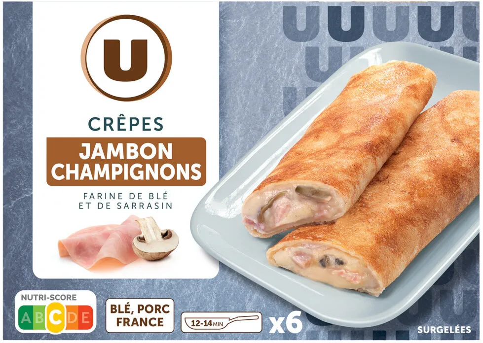 Crêpes paysanne - x6 750g