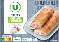 Crêpes chevre lardons - x6 750g