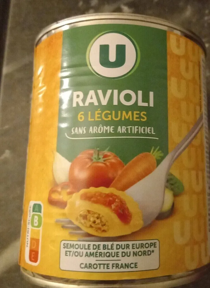 Ravioli aux légumes