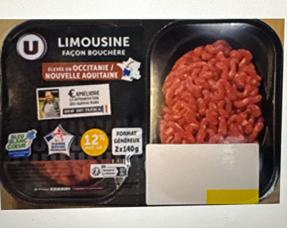 Steak haché 12 % de matière grasse