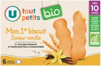 Biscuits 12 mois, paquet de 120g