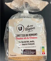 Lunettes de Romans fourrées fraise de la Drôme UDNR, 350g