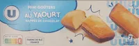 Mini gâteaux au yaourt nappés de chocolat talonne