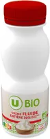 Crème fluide entière stérilisée uht 30%mg bouteille 25cl