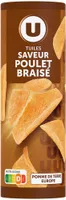 Tuiles saveur poulet braisé, 170g