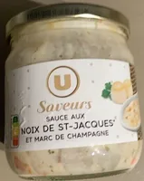 Sauce au noix de Saint Jacques et marc de champagne