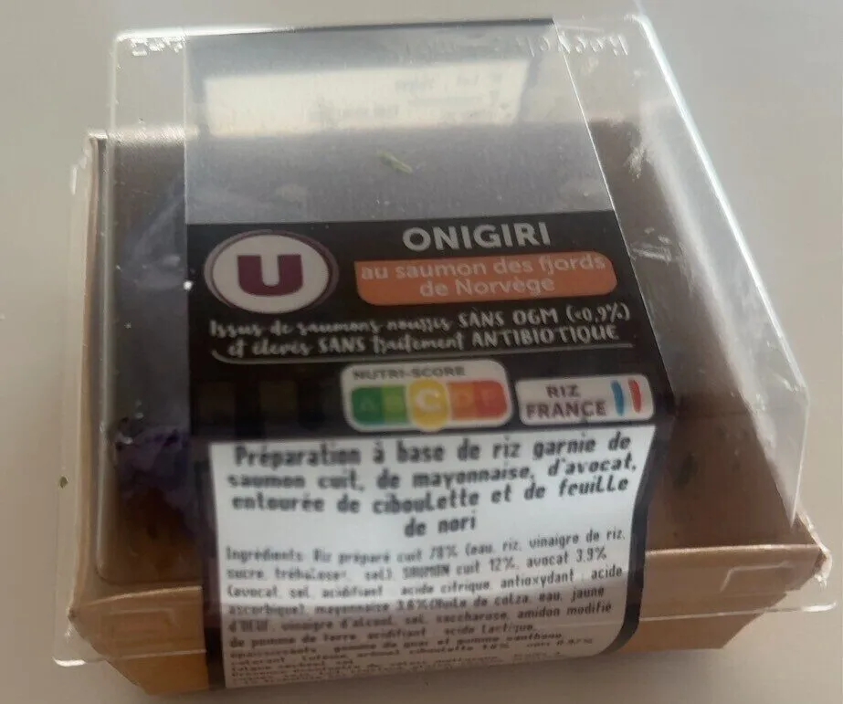 Onigiri saumon avocat