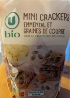 Mini crakers emmental courge