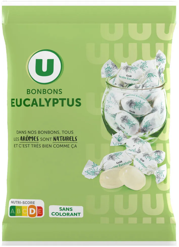 Bonbon menthe eucalyptus 210g