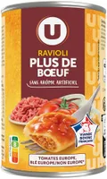 Ravioli plus de boeuf boîte 1/2 400g