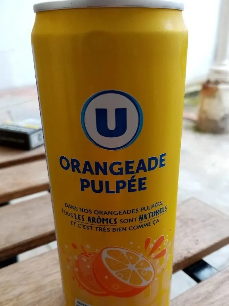 Orangeade pulpée