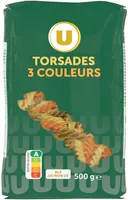 Pâtes Torsade 3 couleurs