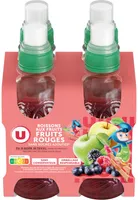 Boisson aux fruits abc / aromatisée fraise framboise sans sucres ajoutés 4x20cl