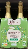 Jus de pomme pétillant