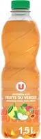 Boisson aux jus de fruits à base de concentrés, aromatisée pommespoires abricot 1,5L