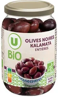 Olives noires au naturel Kalamata 200g