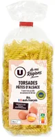 Pâtes Torsade IGP d'Alsace aux oeufs -Sachet 250g