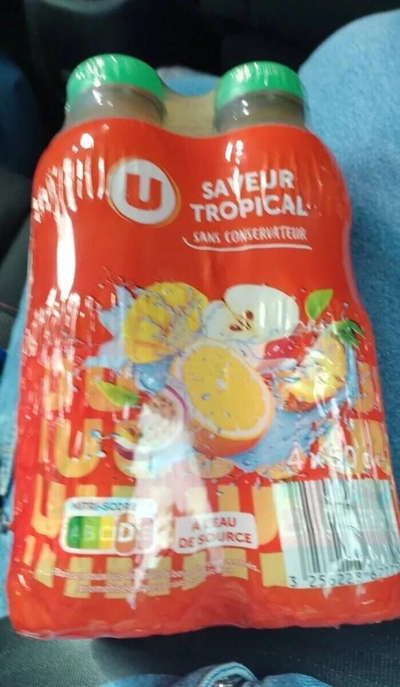 Boisson aux fruits plate tropical 4x50cl