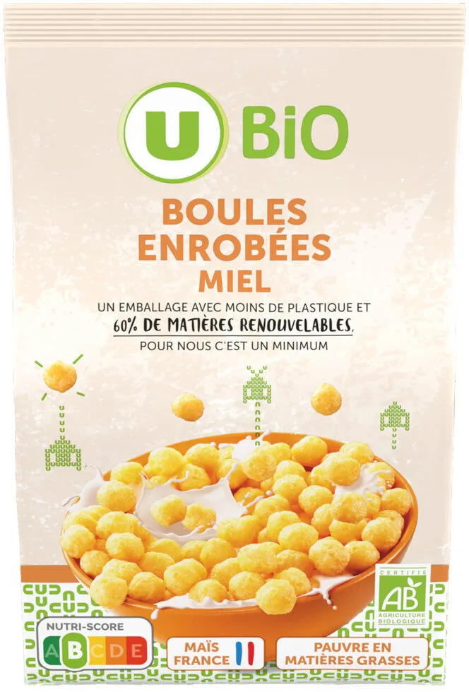 Boules enrobées au miel 375g