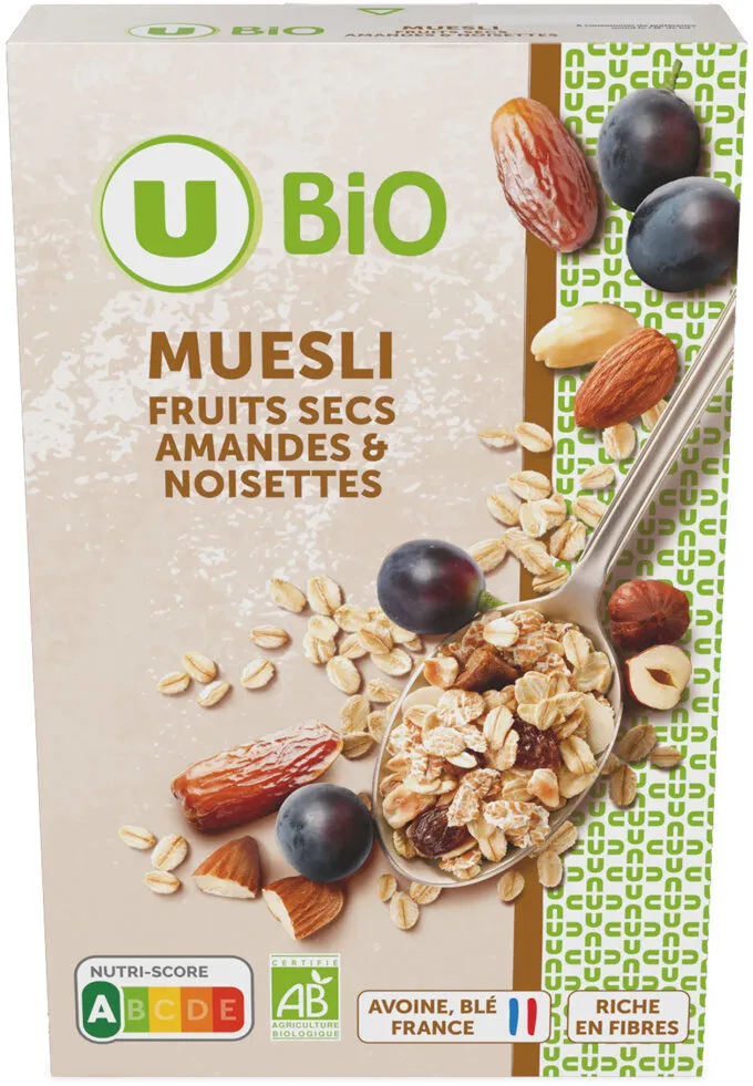 Muesli fruits secs amandes & noisettes