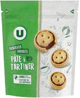 Biscuits fourrés à la pâte à tartiner, 240g