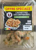 Crevettes décortiquées ail et persil