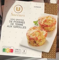 Mini gratin de pomme de terre aux girolles 400g