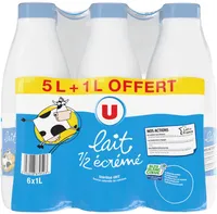 Lait 1/2 écrémé  U