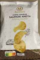 Chips saveur saumon fumé aneth et crème