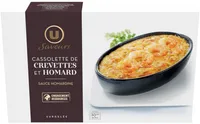 Cassolette de crevette et homard