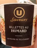 Rillettes homard au poivre de Tellicherry 120g