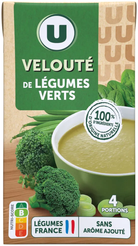 velouté de légumes verts