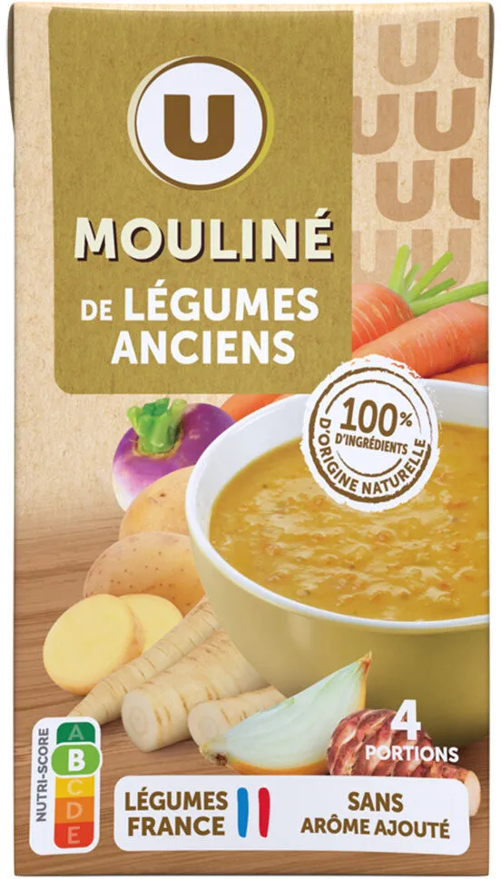 Soupe Mouliné de légumes anciens 1 litre