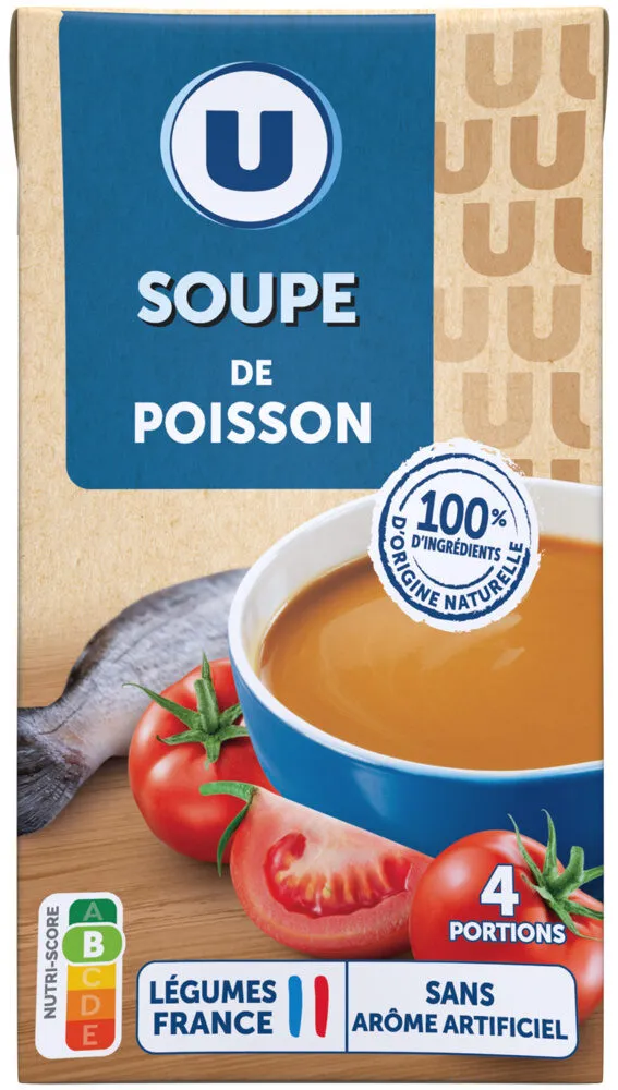 Soupe de poisson brique 1L
