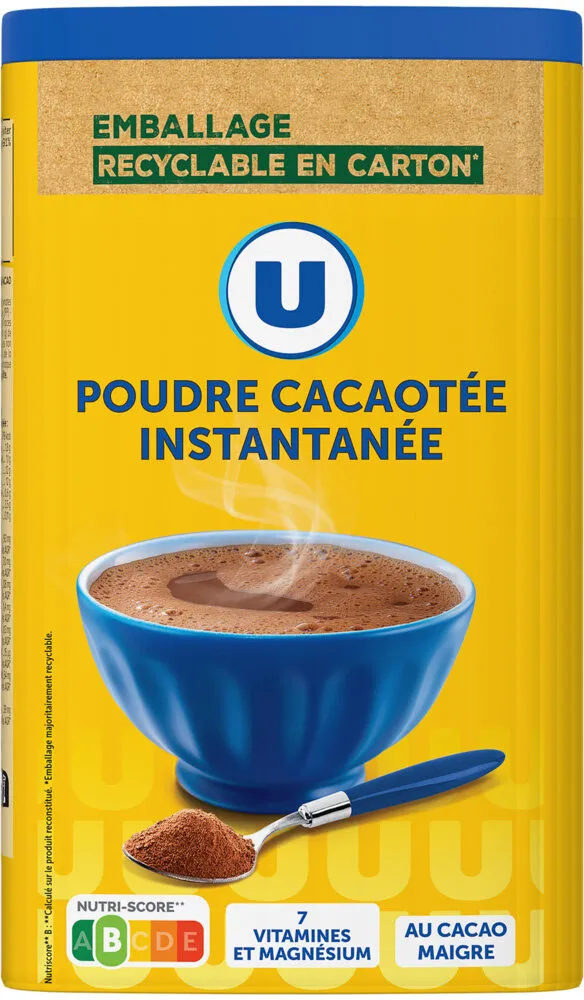 Poudre cacaotee